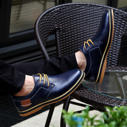 Chaussures Oxford Cuir Homme Noir ou Brun