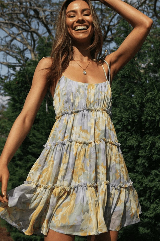 Robe Femme Chiffon Élégante pour Soirée - PanierRoyale