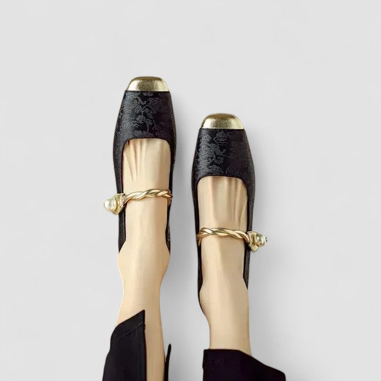 Chaussures Mary Jane Femmes à Talon Plat Confort