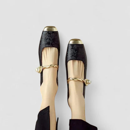 Chaussures Mary Jane Femmes à Talon Plat Confort