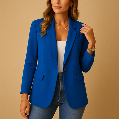 Veste Blazer Féminine Manches Longues Chic