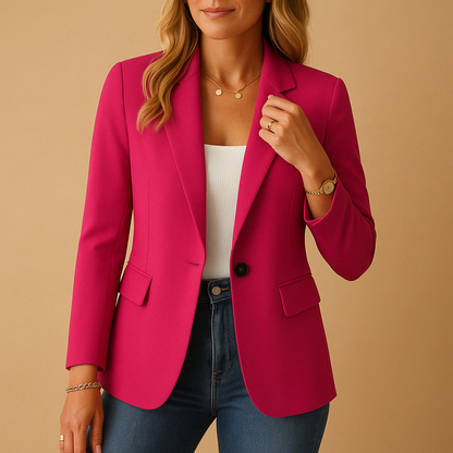 Veste Blazer Féminine Manches Longues Chic