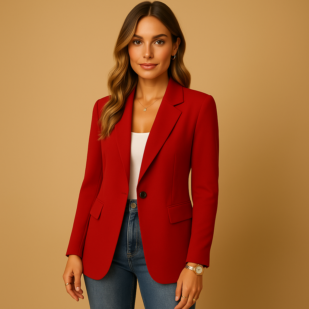 Blazer Femme Cintré Confortable Polyvalent