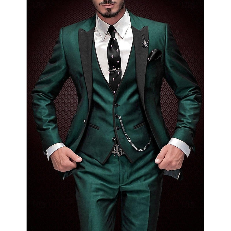 Costume Homme Lin Classique : Blazer, Gilet et Pantalon
