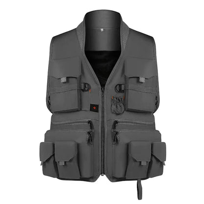 Gilet de pêche étanche et léger pour pêche en mer ou en rivière