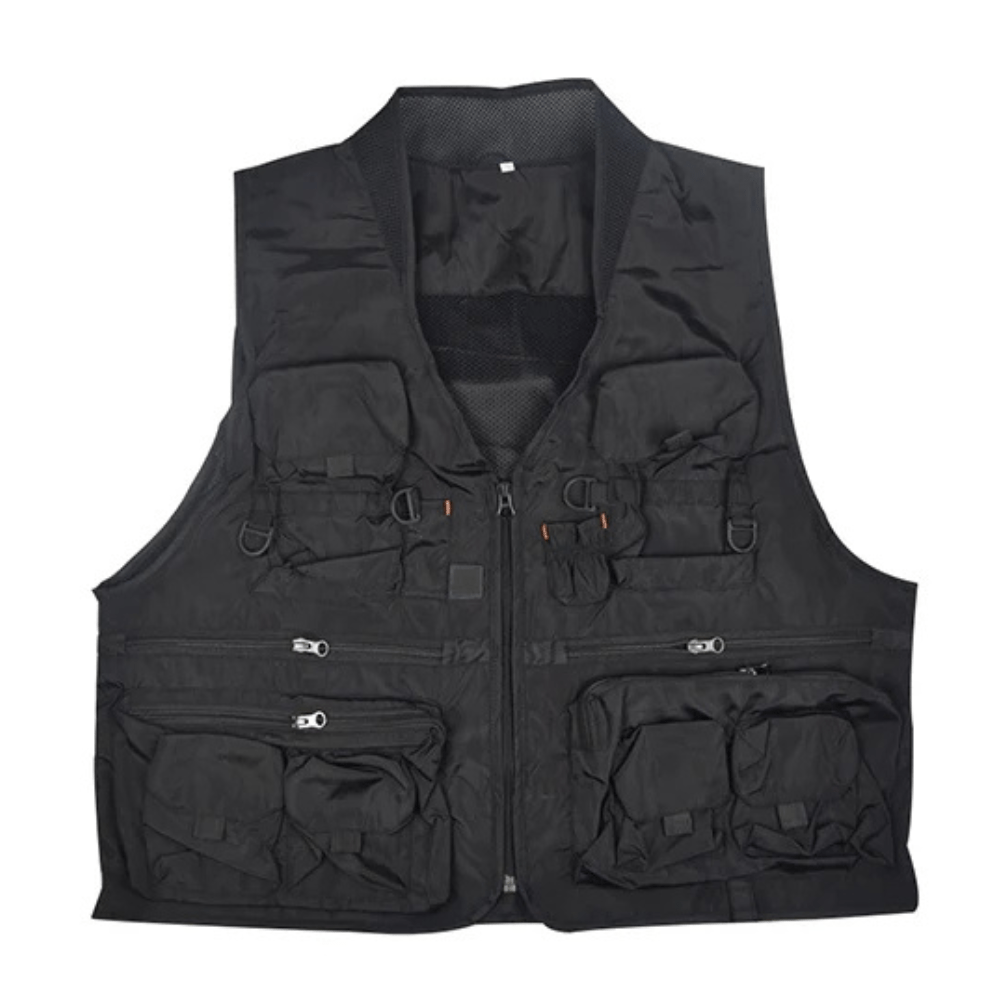 Gilet de pêche léger et imperméable à séchage ultra-rapide