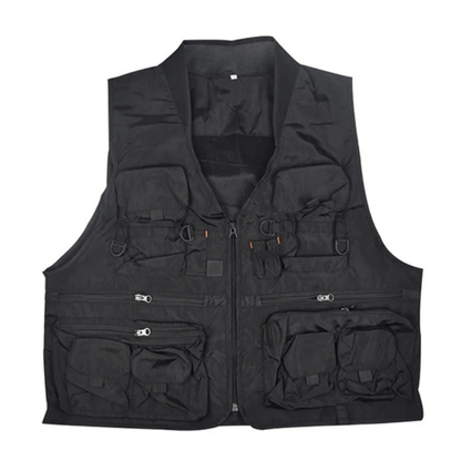 Gilet de pêche léger et imperméable à séchage ultra-rapide