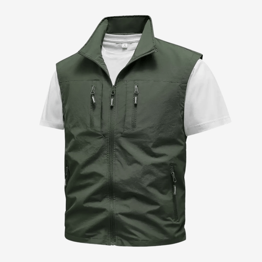 Gilet de Randonnée Léger et Imperméable pour Homme - PanierRoyale