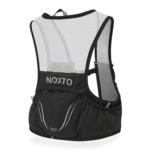 Gilet de trail léger avec 2 bouteilles d'eau flexibles - luxestyle