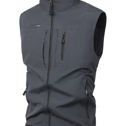 Gilet homme décontracté avec poches multiples