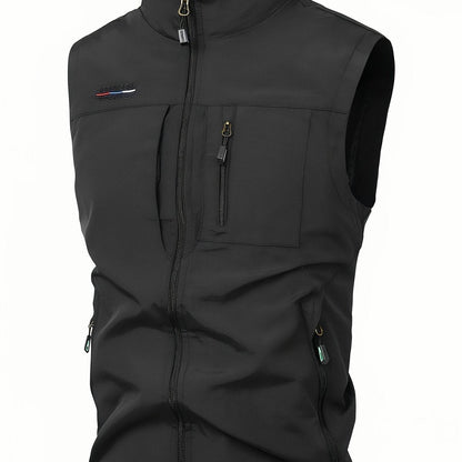 Gilet homme décontracté avec poches multiples
