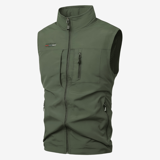 Gilet homme décontracté avec poches multiples - PanierRoyale