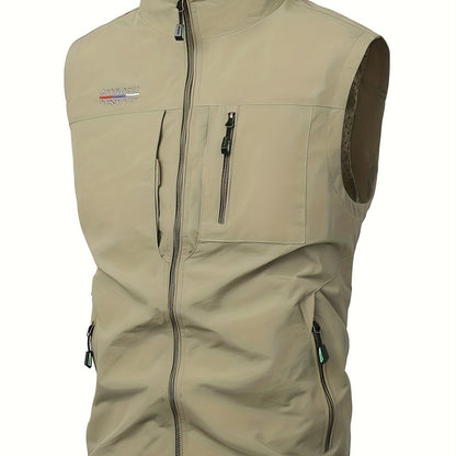 Gilet homme décontracté avec poches multiples