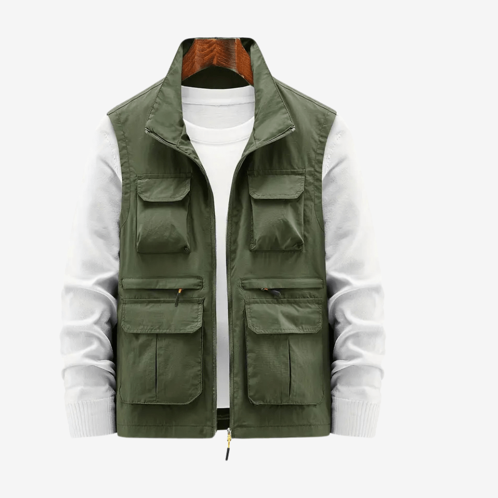 Gilet de travail léger et respirant pour homme