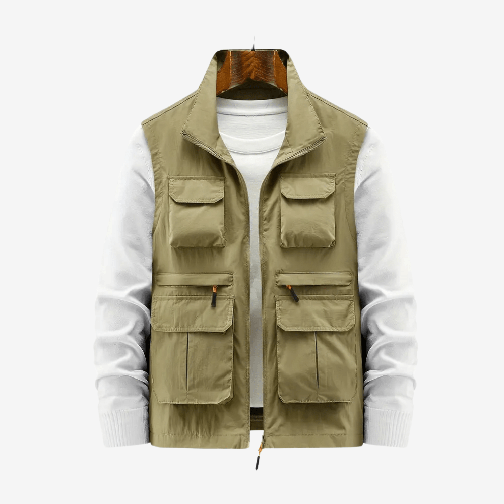Gilet de travail léger et respirant pour homme - PanierRoyale