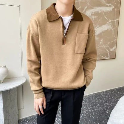 Pull Homme Molletonné Capuche Zip Dégradable