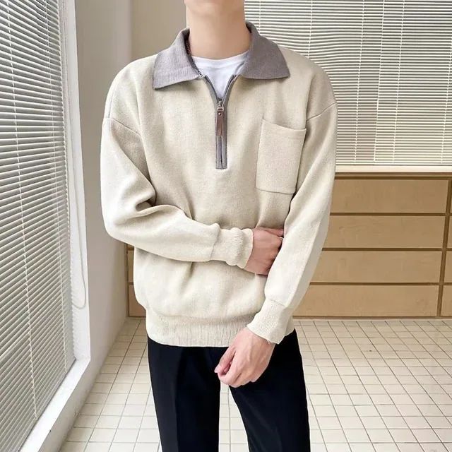 Pull Homme Molletonné Capuche Zip Dégradable