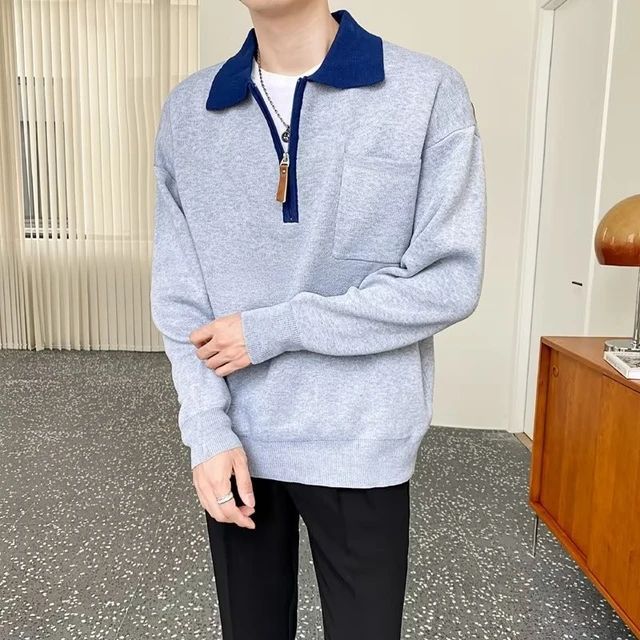 Pull Homme Molletonné Capuche Zip Dégradable