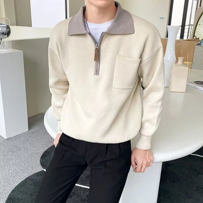 Pull Homme Molletonné Capuche Zip Dégradable - BerlinGlamour