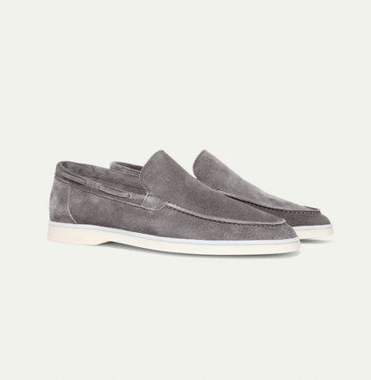 Chaussures Homme Cuir Gris Élégantes et Confortables