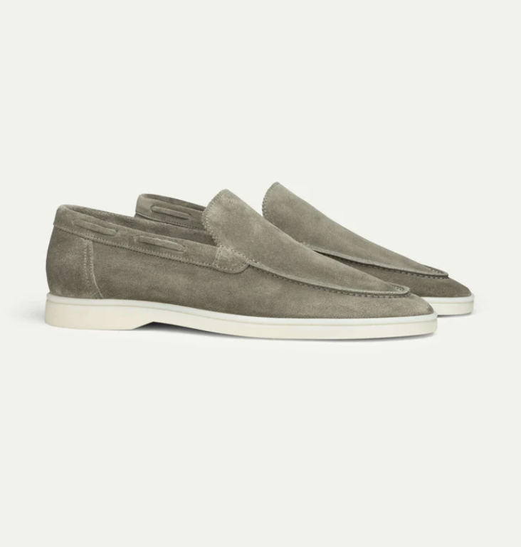 Chaussures Homme Cuir Gris Élégantes et Confortables