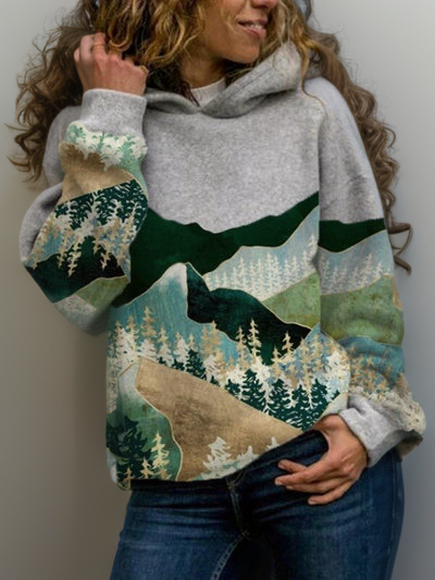 Sweat Capuche Femme Doux et Chaude pour Hiver