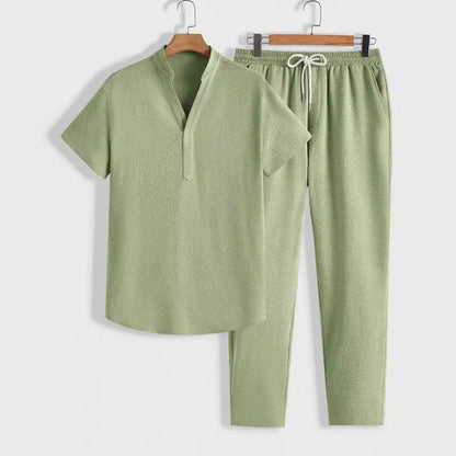 Ensemble Lounge Homme Moderne | Polo et Pantalon Confort