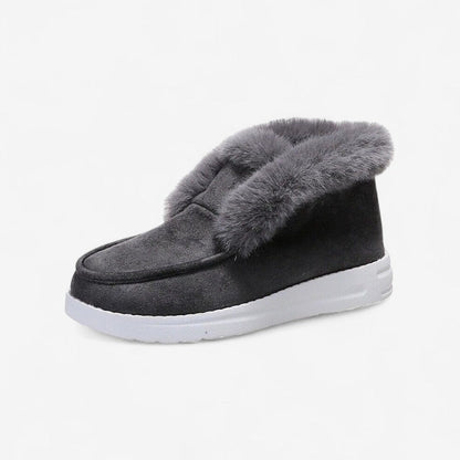 Bottines Femmes Hiver Doublure Fourrure Chaudes et Confortables