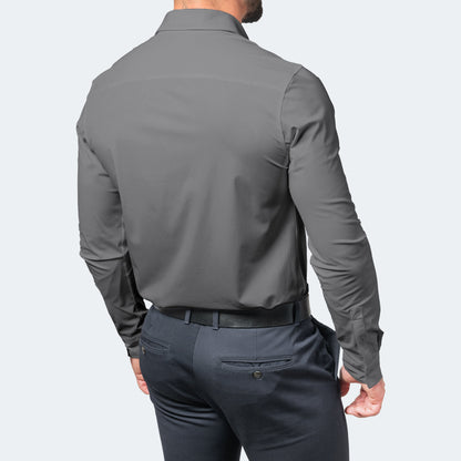 Chemise Homme Taille Slim pour Bureau et Quotidien