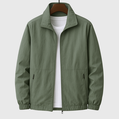 Veste Homme Décontractée Col Montant pour Printemps