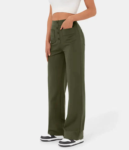 Pantalon femme noir comfy et élégant