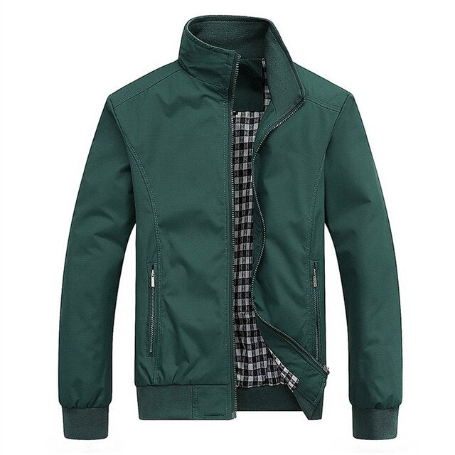 Veste Bomber Slim Fit pour Homme Élégant