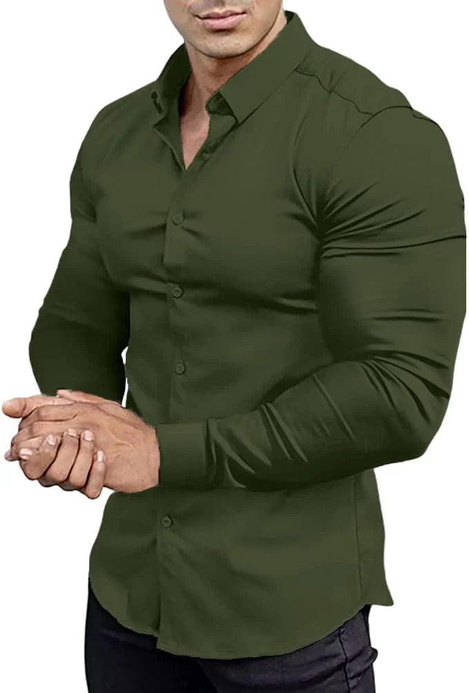 Chemise Homme Taille Slim Modèle Business