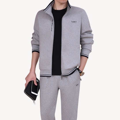 Survêtement Homme Sport Chic Zippé Adjustable pour Running
