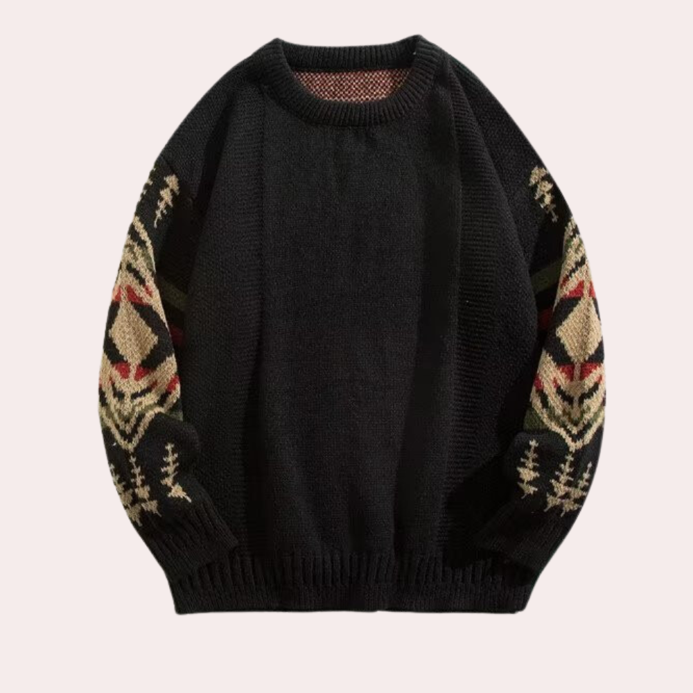 KANUHA - Pull Tricoté Élégant pour Hommes