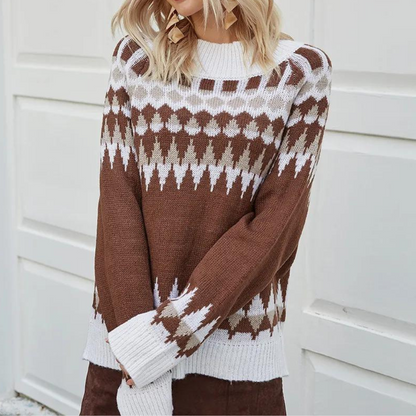 ALLANNA - Pull Chaud Élégant pour Femmes