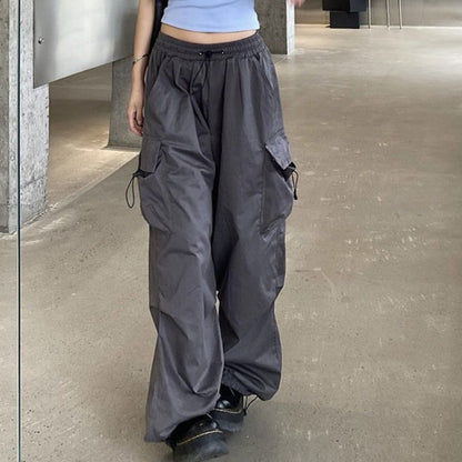 Pantalon cargo femme style casual