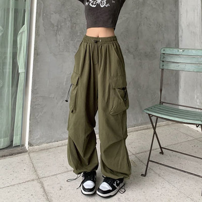 Pantalon cargo femme style casual