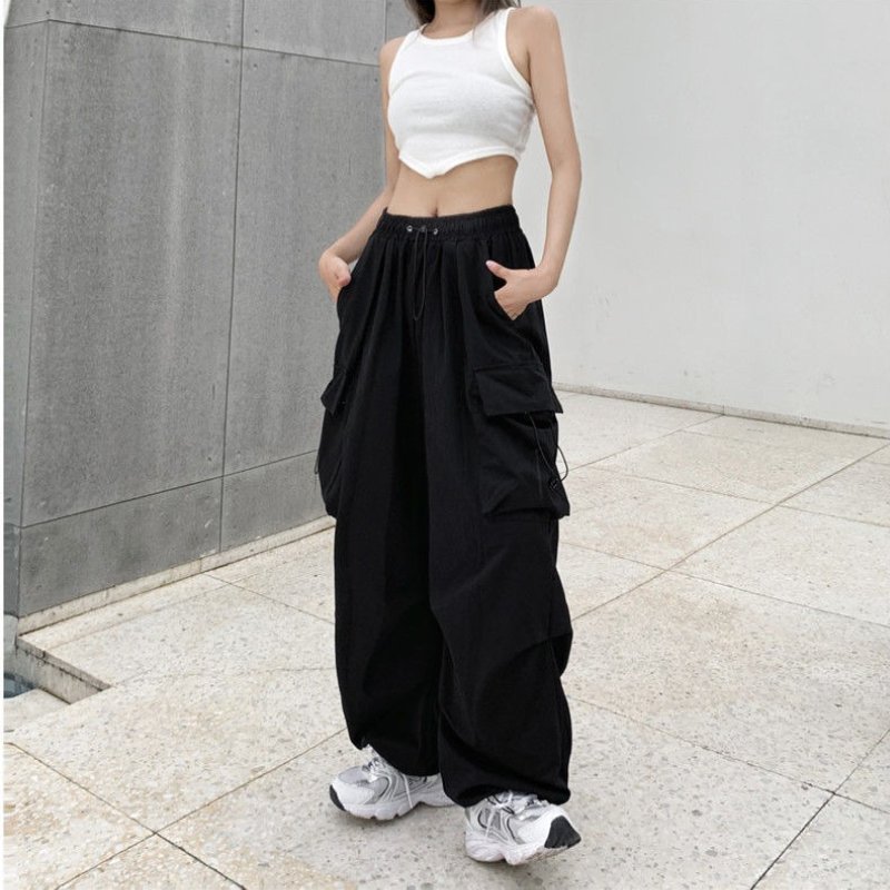 Pantalon cargo femme style casual