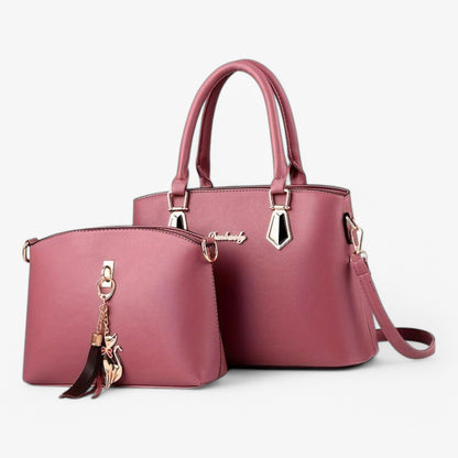 Sac à Main Femme Cuir avec Bandoulière Amovible Classique