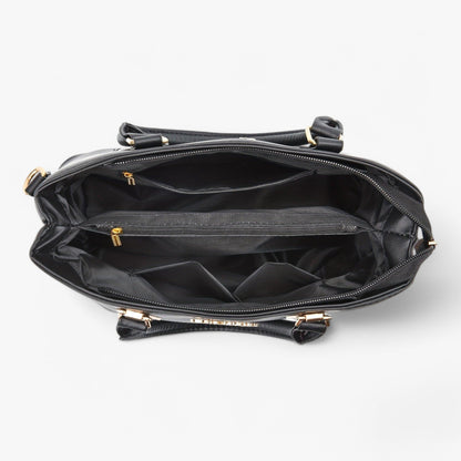 Sac à Main Femme Cuir avec Bandoulière Amovible Classique
