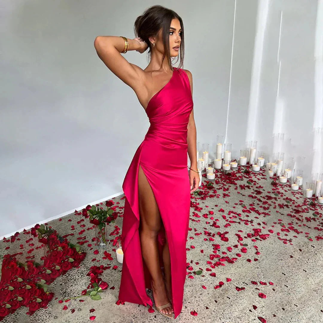 Robe de Soirée Épaule Dévoilée pour Femme