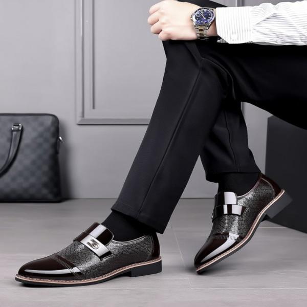 Chaussures Décontractées Cuir Richelieu - luxestyle