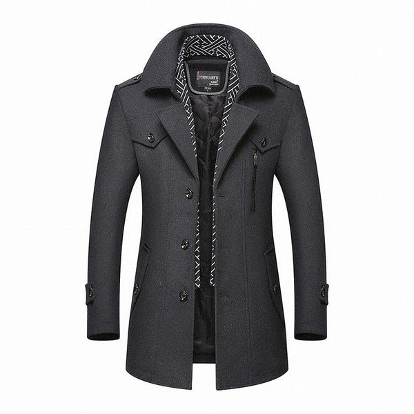 Blouson Cuir Noir Élégant Homme