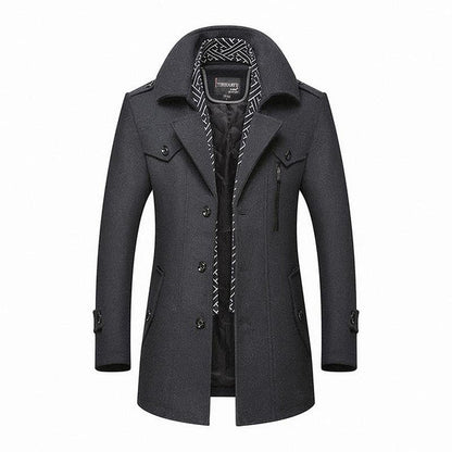 Blouson Cuir Noir Élégant Homme