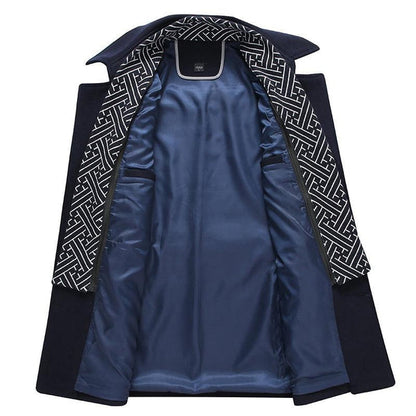 Blouson Cuir Noir Élégant Homme