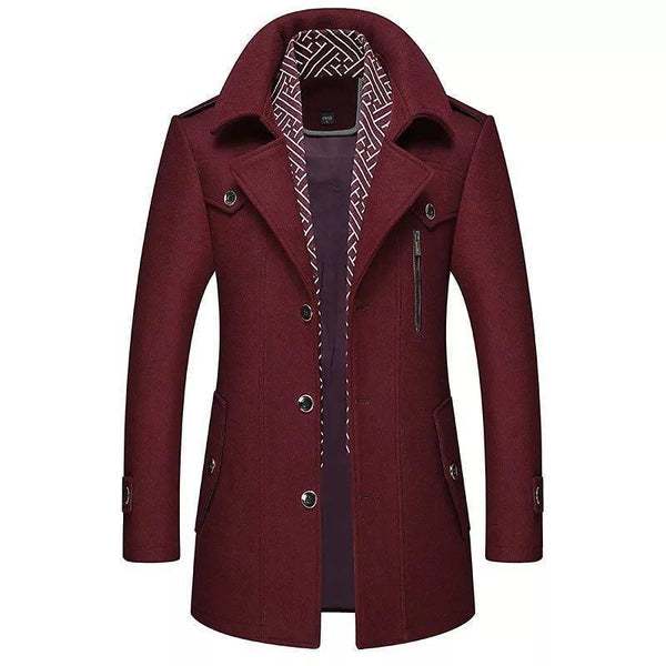 Blouson Cuir Noir Élégant Homme