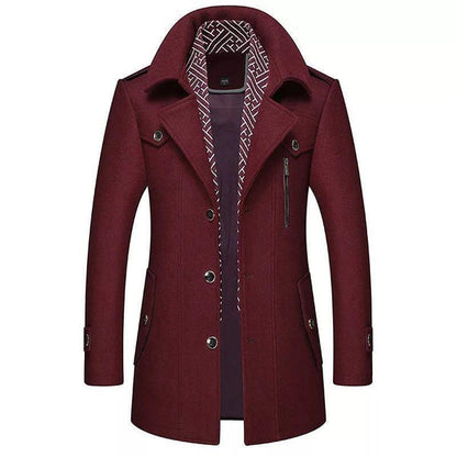 Blouson Cuir Noir Élégant Homme