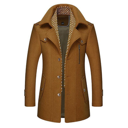 Blouson Cuir Noir Élégant Homme