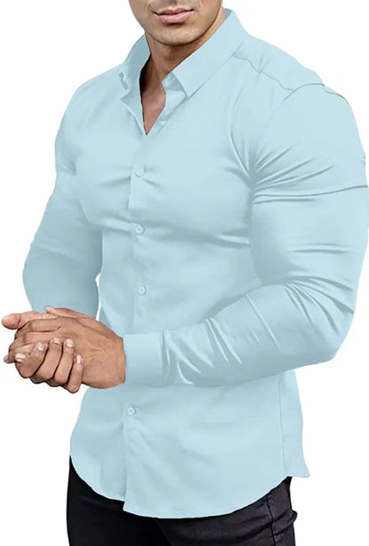 Chemise Homme Taille Slim Modèle Business